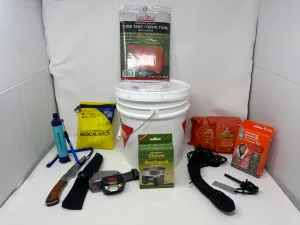 Emergency Survival Kit – Prepper Supply Cache for Bug Out, Off-Grid & Long-Term Prepping