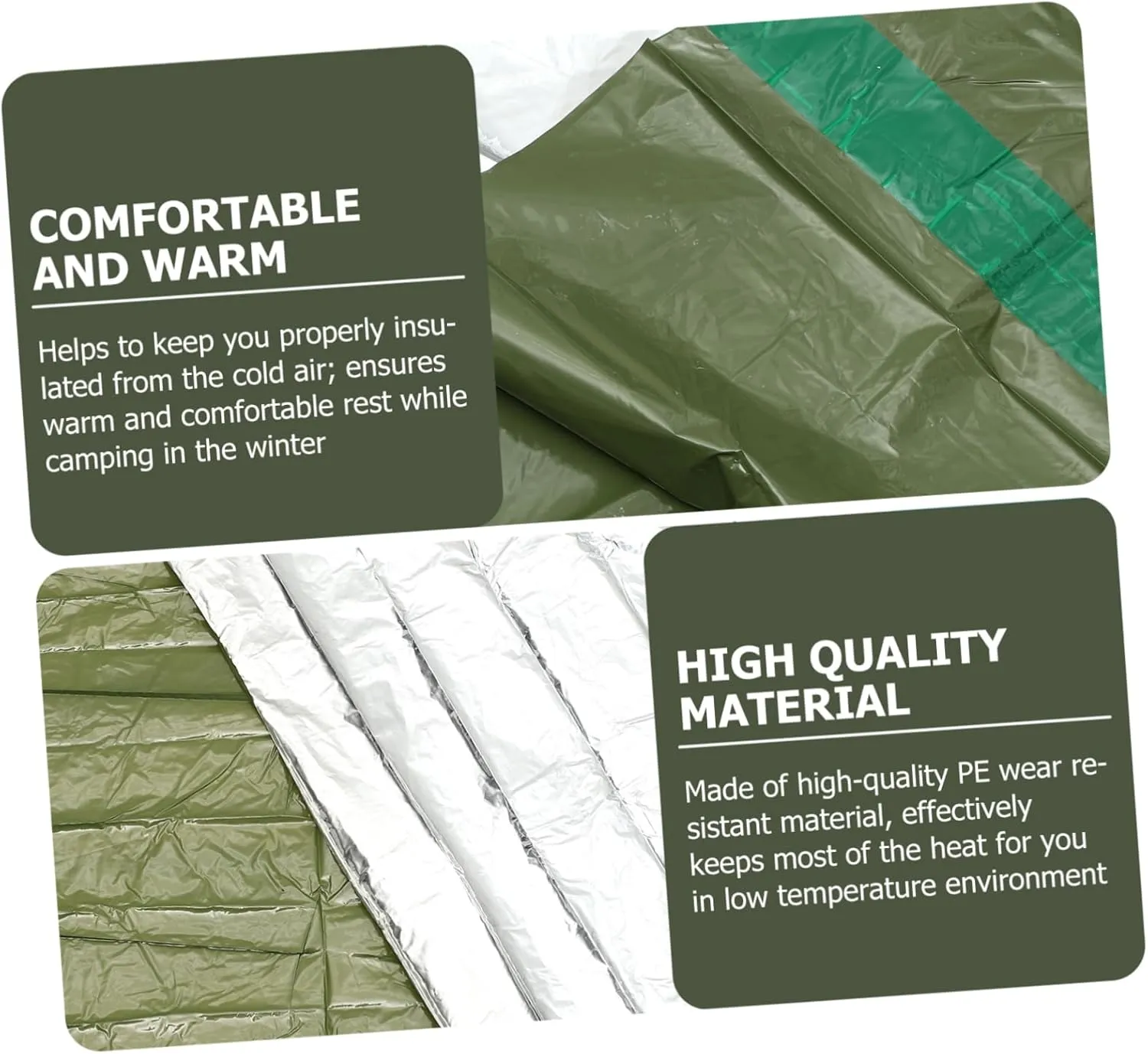 Emergency Tent Set Outdoor Camping Tool Camping Tent Sleeping Pouch Emergency Sleeping Sack Travel Tent