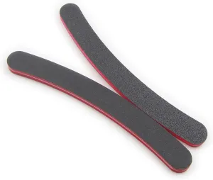Emery Boards Nail Care kit with Nail File Buffer, 25pcs/lot 100 180 Nail File Curve 80 Grit Black Sandpaper Buffer Block