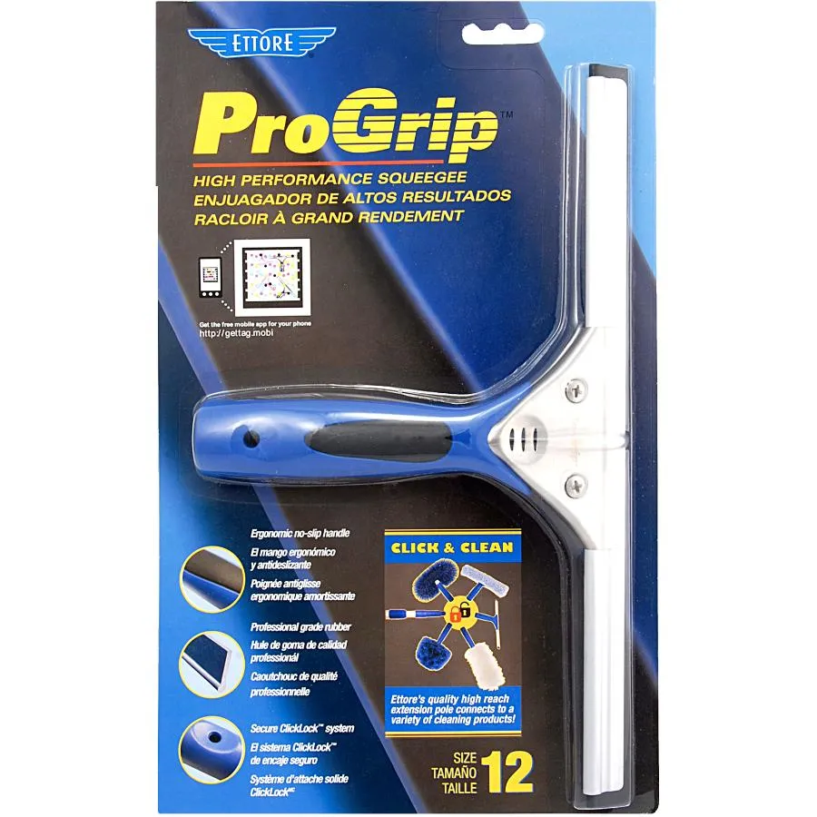 Ettore Progrip Window Squeegee