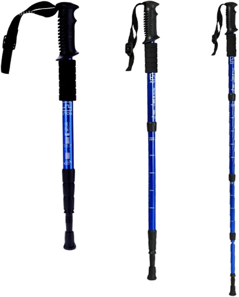 Expandable Baton Hot Fashion Outdoor Durable Trekking Retractable Hiking Walking Stick Pole Trekking Poles Sporting Goods