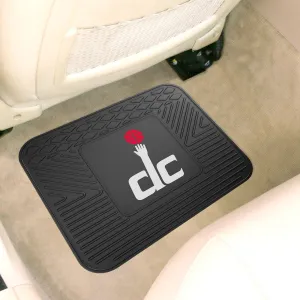 FANMATS 10000 Washington Wizards Back Row Utility Car Mat - 1 Piece - 14in. x 17in., All Weather Protection, Universal Fit, Molded Team Logo