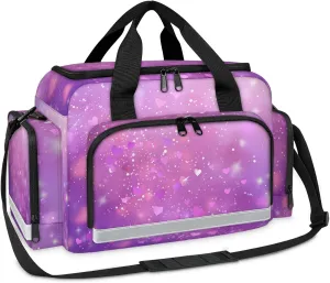 First Aid Bags Empty, Radiant Starry Sky Emergency Bag First Aid Kit Multiple Compartment Kit Carrier On Call Trauma Bag For Paramedics Emergency Medical Supplies Kit
