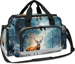 First Aid Bags Empty, Timid Deer Emergency Bag First Aid Kit Multiple Compartment Kit Carrier On Call Trauma Bag For Paramedics Emergency Medical Supplies Kit