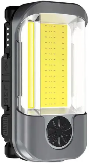 Flashlight Portable LED Camping Lantern Rechargeable Light 60W with Magnet, Waterproof Tent Light Survival Kits Power Failure