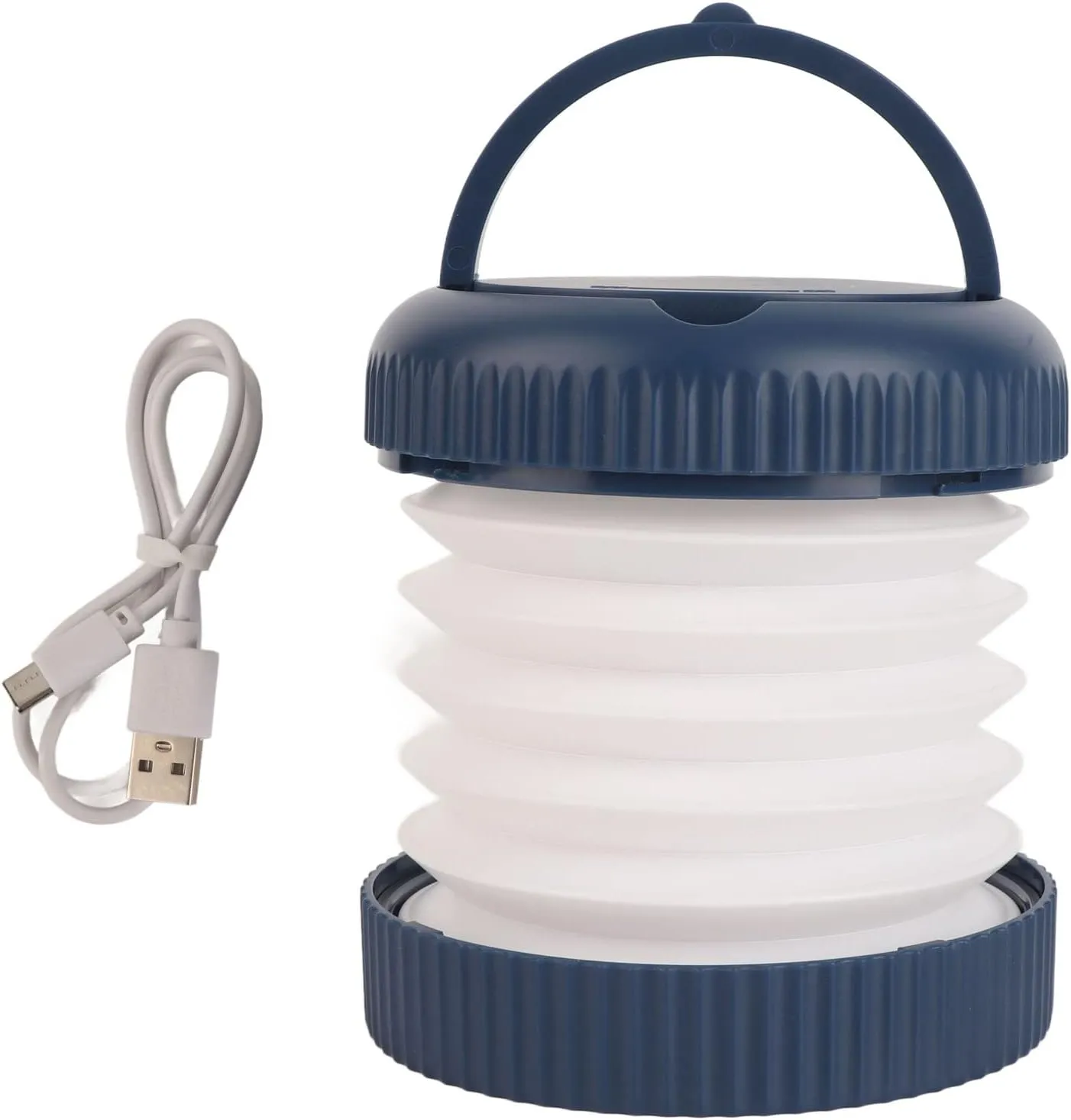 Foldable Camping Lantern, 3 Modes Camping Lights Rechargeable Eye Magnetic Portable LED Lamp Emergency Flashlight with Handle for Tent Hiking