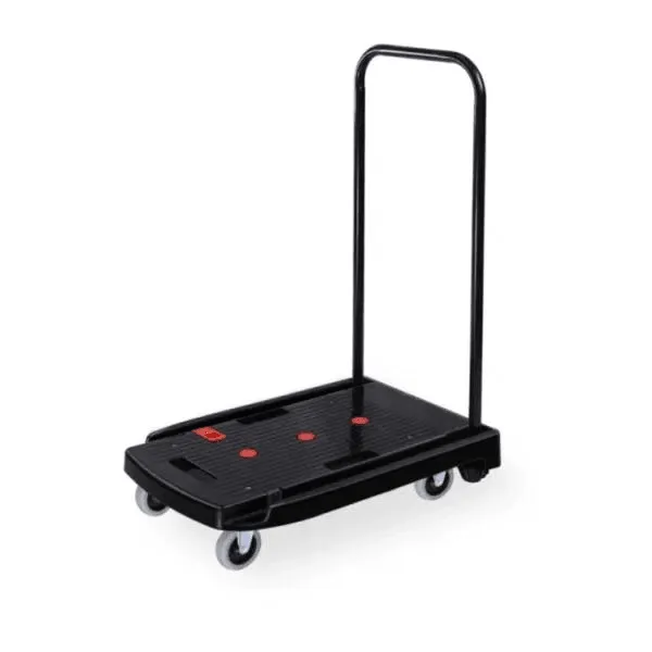 Foldable Platform Trolley Push Hand Cart