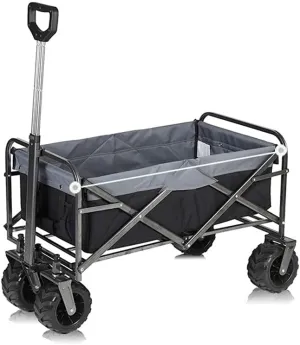 Foldable Trolley,Transport Trolley Outdoor Fishing Folding Portable Multifunctional Shopping Cart Trolley,Burgundy(Burgundy)(Blue)/Black Gray