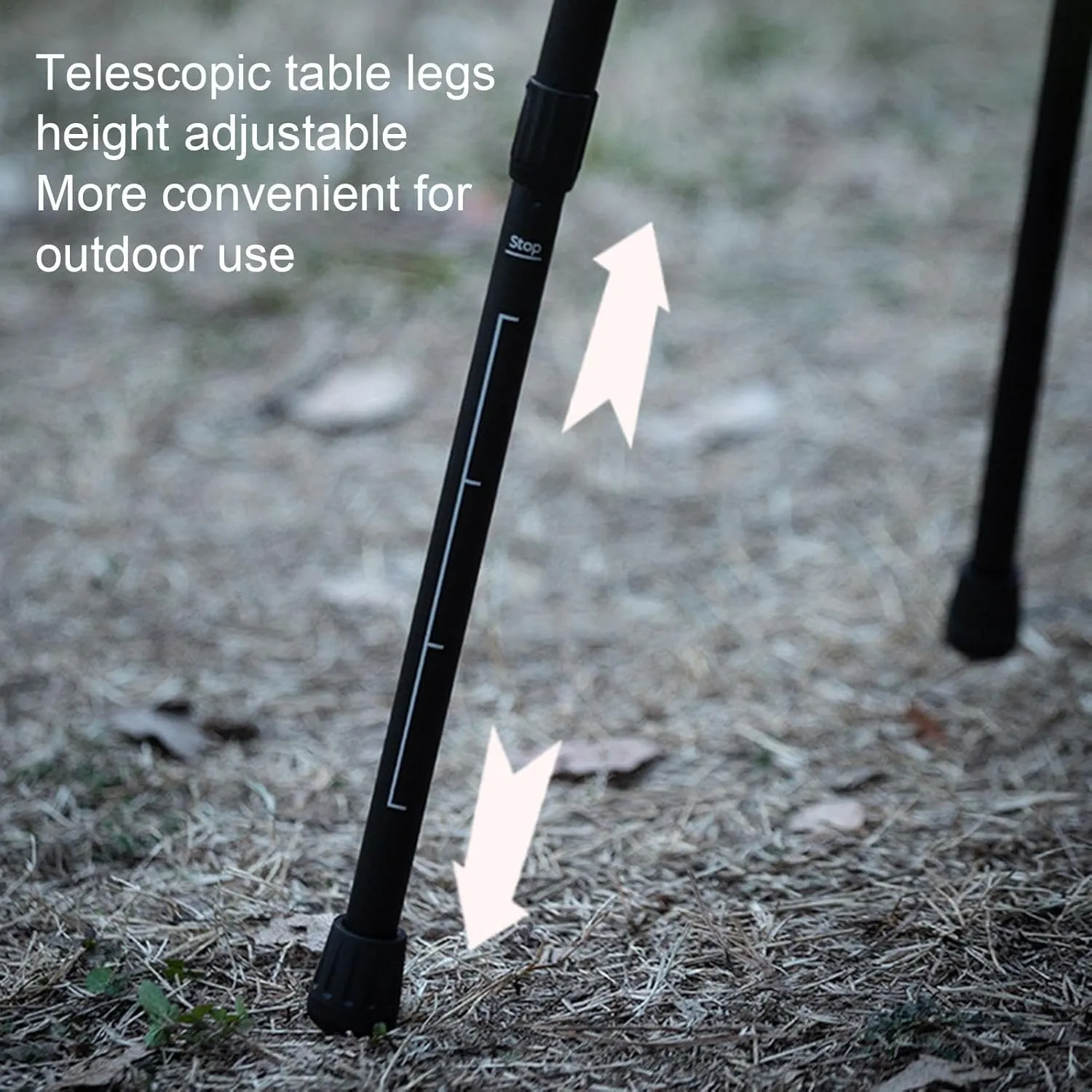 Folding Camping Table - Small Folding Camping Tables, Foldable Outdoor Table, Retractable Camp Table | Utility Table for Camping Grilling, Retractable Utility Table for Outdoor Cooking