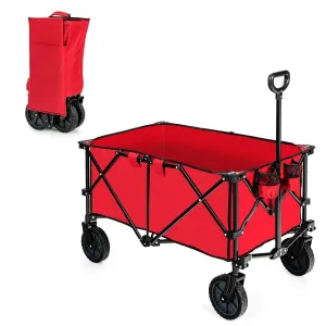 Folding Camping Wagon Collapsible Trolley 212L