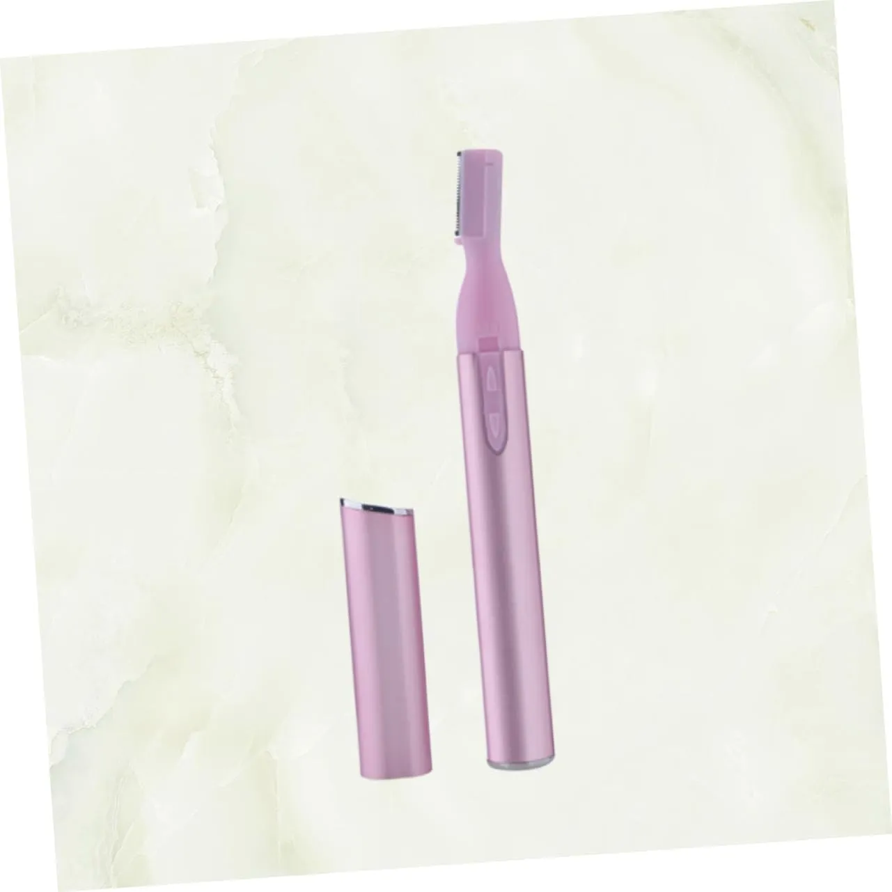 FRCOLOR 2pcs Eyebrow Razor Automatic Trimmer Electric Shaver Men's Personal Trimmer Portable for Travel