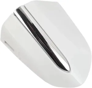 Front Left Exterior Door Handle Lock Cover Small Cap ，Compatible with Ford Mondeo MK5 2013-2019 Edge MK2 2018 2019 Taurus 2015-2020(1pcs Super White)
