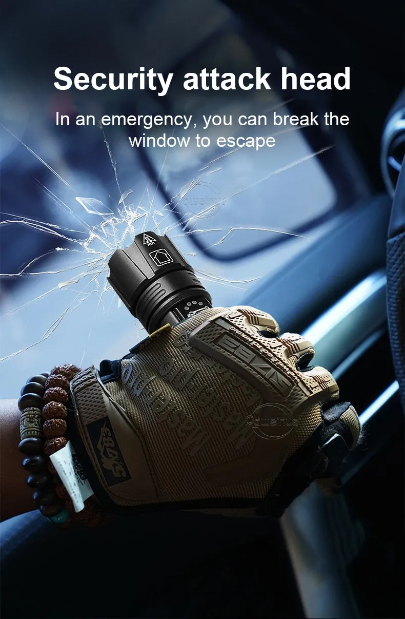 Full-Size,  Long-shot LED Flashlight
