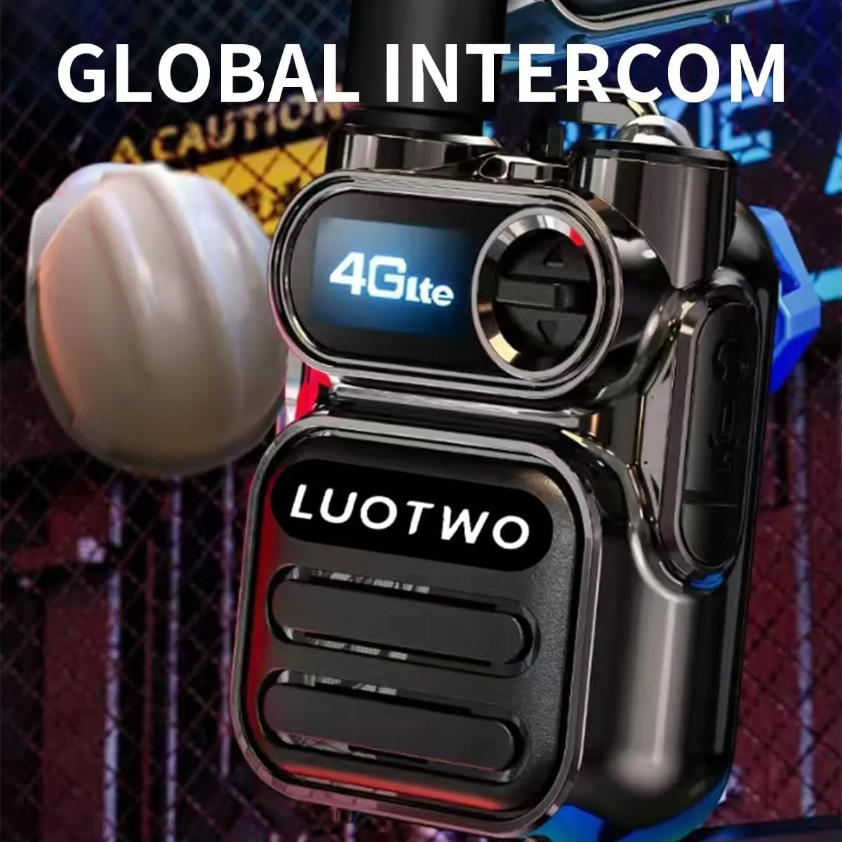 G388 2-Pack Global 4G Walkie Talkies with SIM Cards Nationwide Coverage Unlimted Communication Range PoC Two Way Radios with Flashlight for Adults Long Range Intercom 5000km,Use for a Lifetime