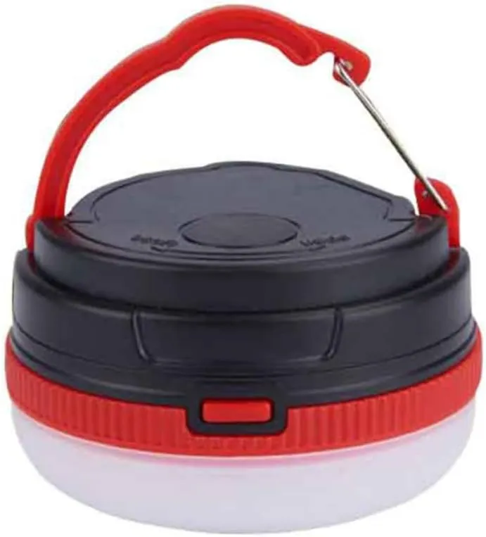 GANAZONO 4pcs Led Camping Lanterns with Magnet Portable Tent Light for Hiking Emergencies Design Material No Batteries Included