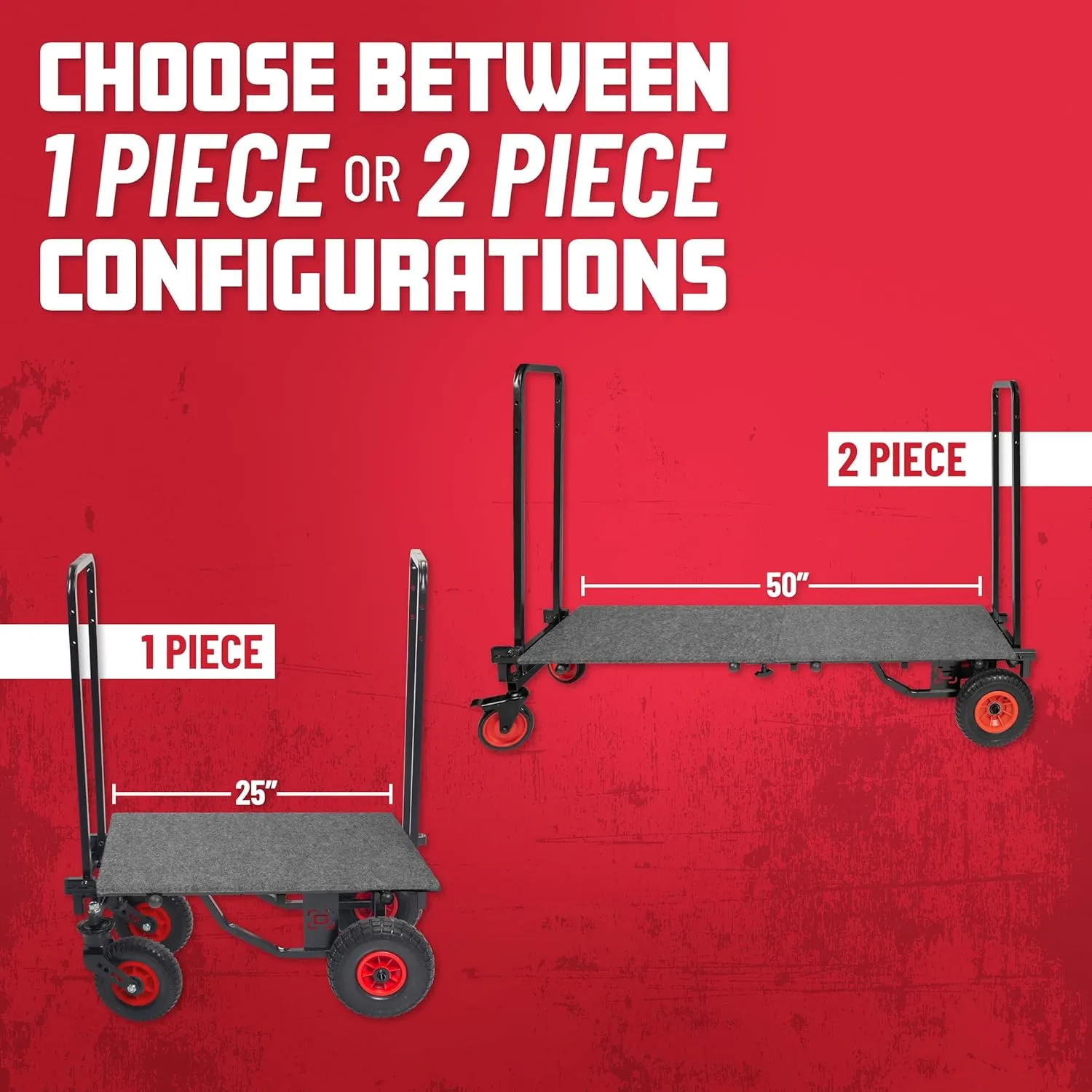 Gator Frameworks Lower Deck Flat Surface for Frameworks Utility Carts, 2-Pieces (GFW-UTL-CART-LD)