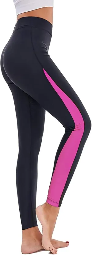 GEEK LIGHTING Swim Pants for Women Surfing Leggings SPF Swimming Tights Rash Guard Water Wetsuit Dive Kayaking Pants