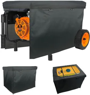 Generator Covers While Running,Outdoor Generator Tent Running Cover,Waterproof Portable Generator Enclosure, 32 "Lx24" Wx24 "H Generator Shelter Tent for Most 5000-10000w Framed Generators