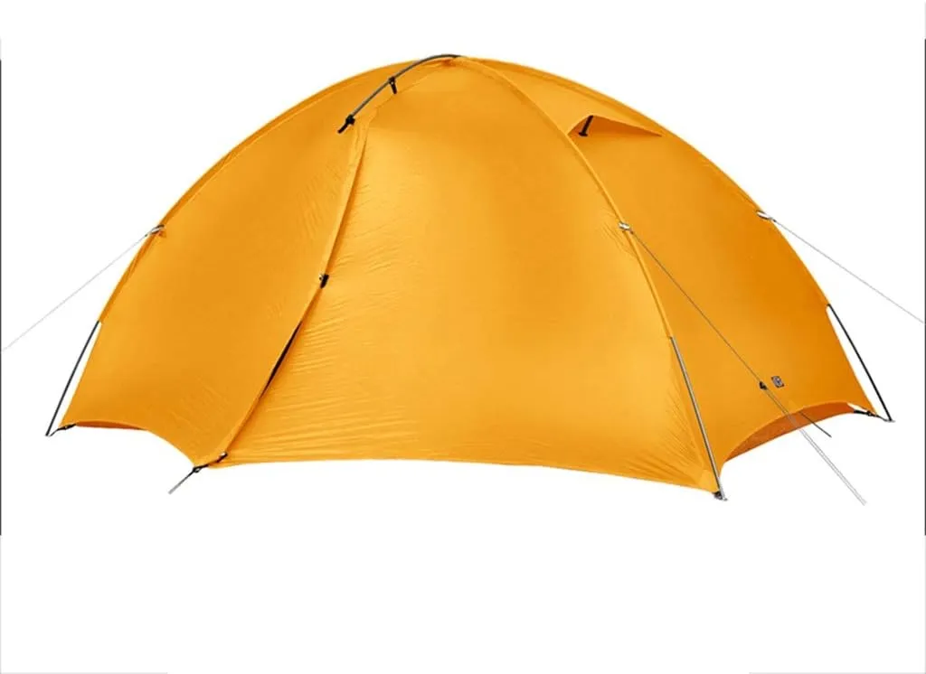 GeRRiT Tent, Rainstorm, Double, Three Seasons, 20D, Silicon, Outdoor Camping, Thickening Tent, Storage, Light, Anti-Strong Wind Equipment Waterproof Sunscreen Tent Cycling Hiking Camping Tent Small