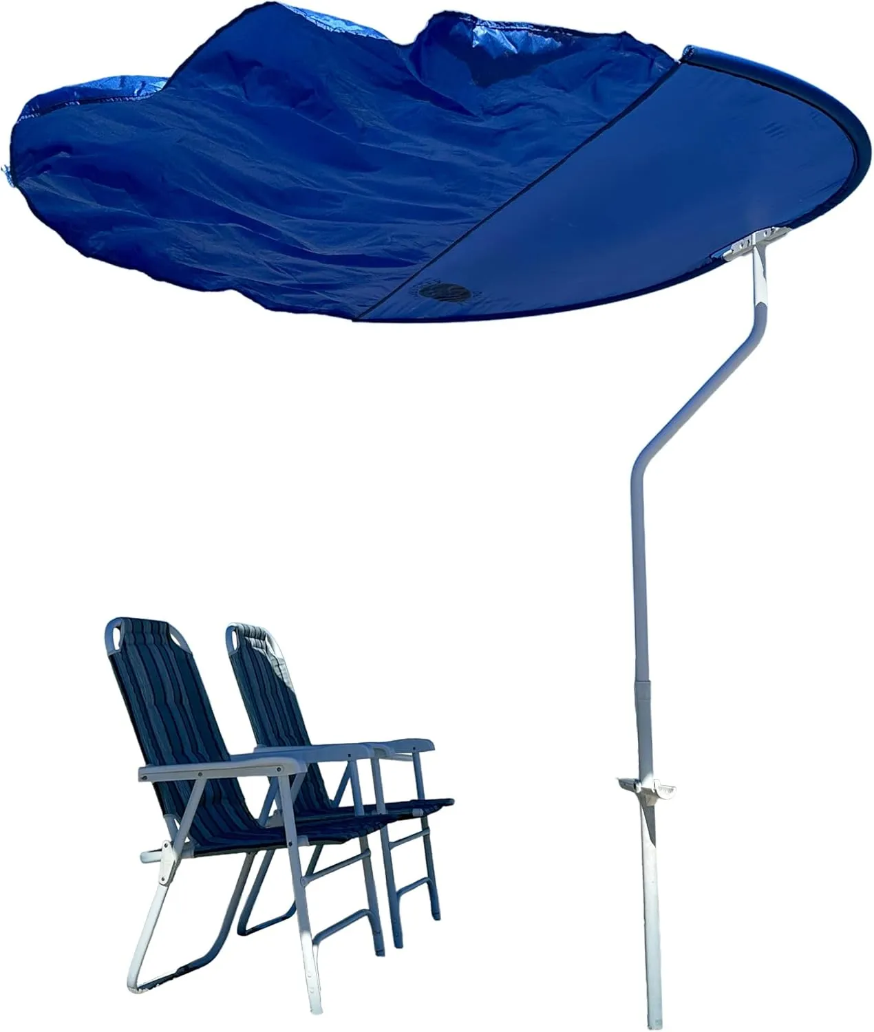Glide Gear The Strand Umbrella - Breeze Propelled Beach Legal Lightweight Foldable Beach Shade
