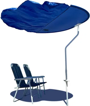 Glide Gear The Strand Umbrella - Breeze Propelled Beach Legal Lightweight Foldable Beach Shade