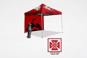 Godfather's Pizza | Tent Kit with Back Wall