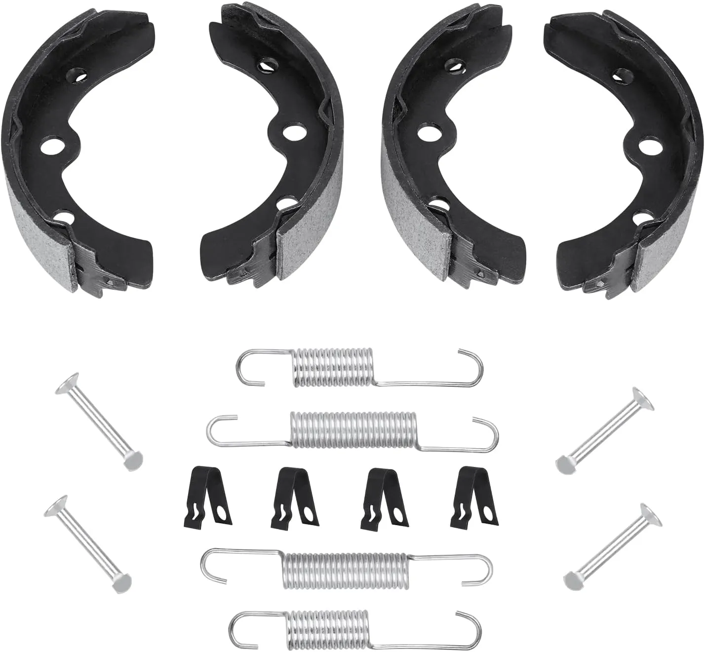 Golf Cart Brake Shoes & Drum Spring Kit for Culb Car DS 1995-2022 Precedent 2004-2022, for EZGO Gas & Electric 1986-1995, for Yamaha G1 1982-2022, G2 G8 G9 Up to 1992 23364G1 27249G01 27251G1