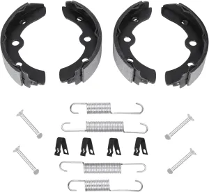Golf Cart Brake Shoes & Drum Spring Kit for Culb Car DS 1995-2022 Precedent 2004-2022, for EZGO Gas & Electric 1986-1995, for Yamaha G1 1982-2022, G2 G8 G9 Up to 1992 23364G1 27249G01 27251G1