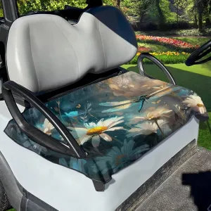 Golf Cart Seat Covers, Comfortable Summer Golf Cart Seat Towel Blanket for 2 Seats Club Car, Golf Cart Accessories