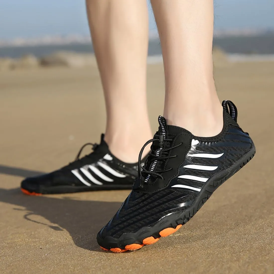 Grounded Footwear for Women Men Hike Barefoot Footwear Non-Slip Shoes Ease Pressure on Feet Joints