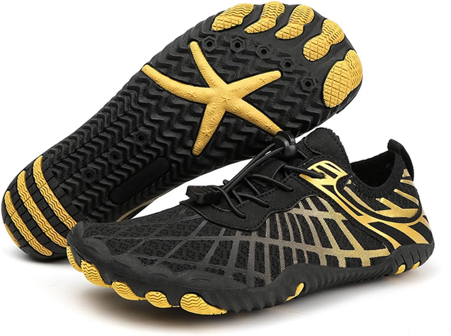 Grounding Shoes Grounded Barefoot Womens Mens Pro-Healthy & Non-Slip Footwear Wide Toe Box Hiking Sneakers