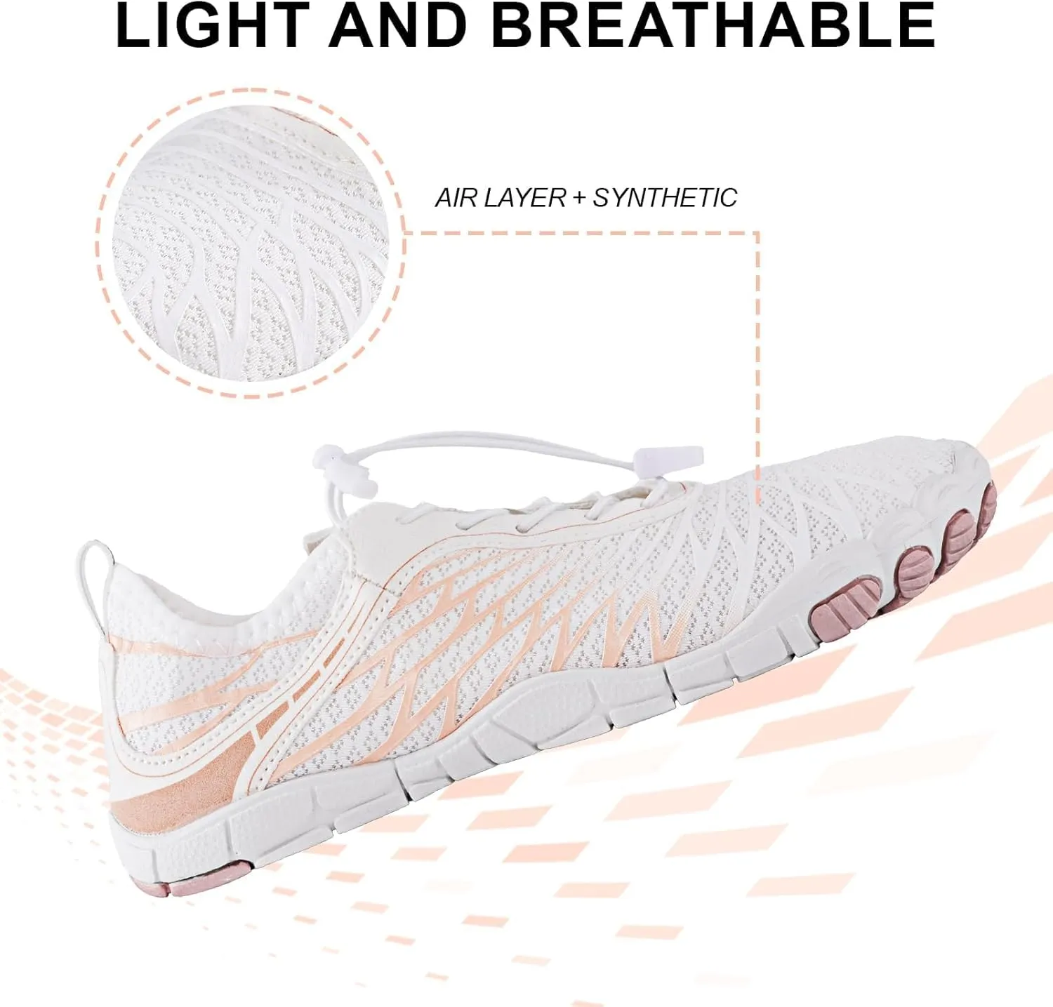 Grounding Shoes Grounded Barefoot Womens Mens Pro-Healthy & Non-Slip Footwear Wide Toe Box Hiking Sneakers