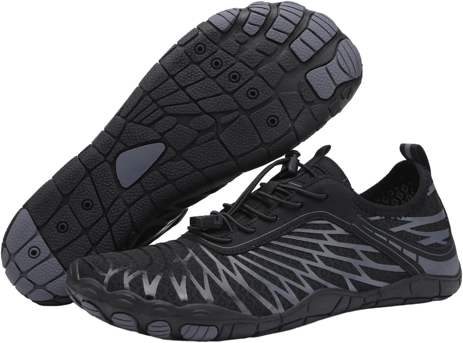 Grounding Shoes Grounded Barefoot Womens Mens Pro-Healthy & Non-Slip Footwear Wide Toe Box Hiking Sneakers