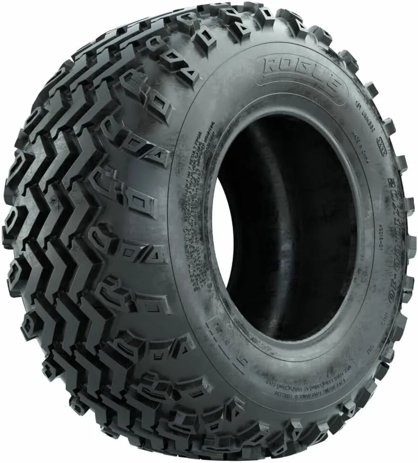 GTW Rogue 20 Inch All Terrain Golf Cart Tire | 20x10-10 | 4-Ply | Lift Kit Required | Directional Tread | Universal Fitment for 10 Inch Wheels