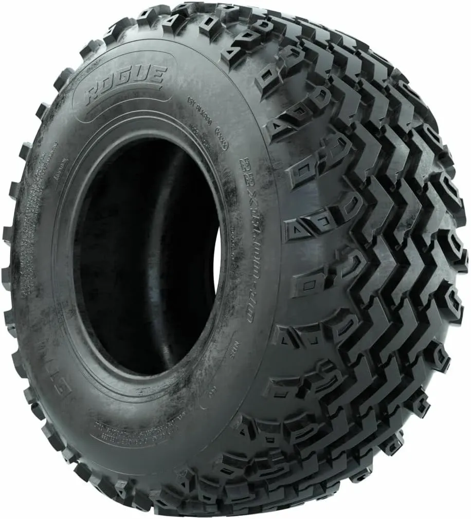 GTW Rogue 22 Inch All Terrain Golf Cart Tire | 22x11-10 | 4-Ply | Lift Kit Required | Directional Tread | Universal Fitment for 10 Inch Wheels