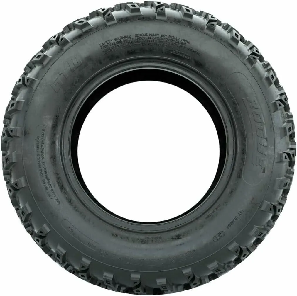 GTW Rogue 23 inch Golf Cart All Terrain Tire | 23x10-12 | A/T Tire | 4-Ply | Universal Fitment with 12 inch Wheels | Set of 4