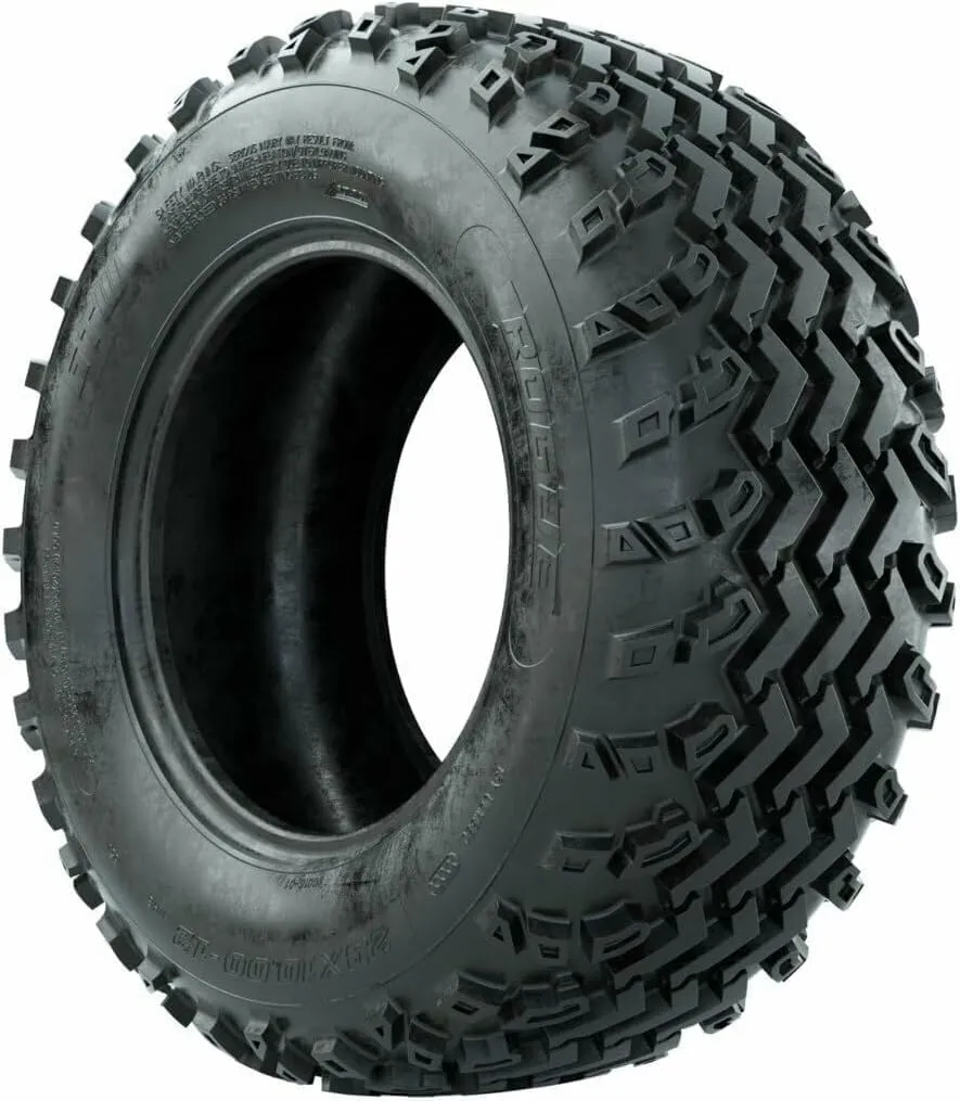 GTW Rogue 23 inch Golf Cart All Terrain Tire | 23x10-12 | A/T Tire | 4-Ply | Universal Fitment with 12 inch Wheels | Set of 4