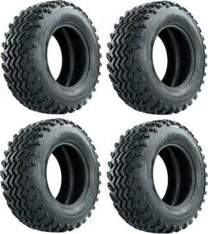 GTW Rogue 23 inch Golf Cart All Terrain Tire | 23x10-12 | A/T Tire | 4-Ply | Universal Fitment with 12 inch Wheels | Set of 4
