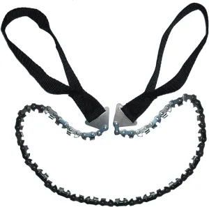 Hand Saw - Pocket Chainsaw Blade - Hand Chain Saw with More Cutting Teeth. Essential for- Survival Gear, Bug Out Bag, Camping Gear, Survival Kit, Camping Equipment, Hiking Gear, Emergency Kit,