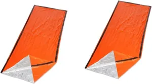 Happyyami 2pcs Pad Sleeping Bag Reflective Insulation Blanket