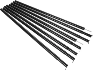 Happyyami Sturdy Iron Tent Poles Replacement Kit for Camping Canopy Shelter Easy Fixation Multi-Purpose Outdoor Support