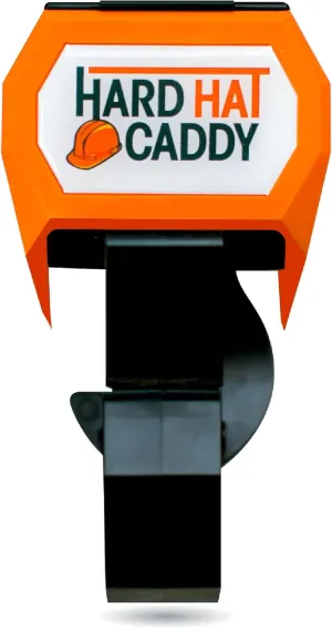 Hard Hat Caddy, All-in-One PPE Organizer with Magnetic Backing, Belt Clip, & Hook, Compatible with All Safety Gear Brands, Ideal for Construction, Utility, Line Workers & Miners