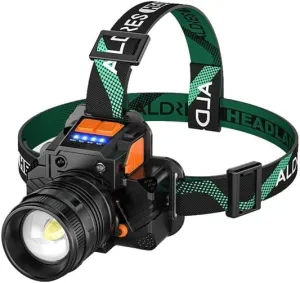Headlight Strong Light Charging Head-Mounted Flashlight Long-Range Outdoor Hernia Night Fishing Led Miner's Lamp