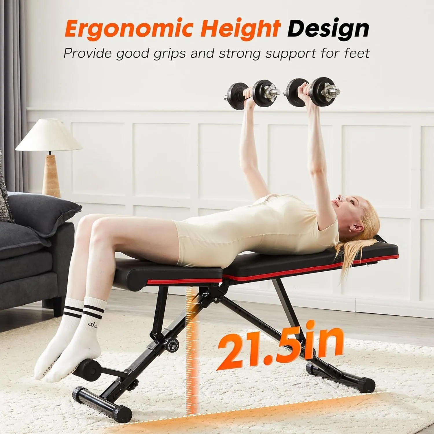 Heavy Duty Adjustable and Foldable Utility Weight Bench