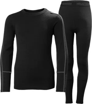 Helly-Hansen LIFA Merino Midweight Base Layer Set for Junior Unisex - Warm and Breathable Sweater Base Layer Underwear