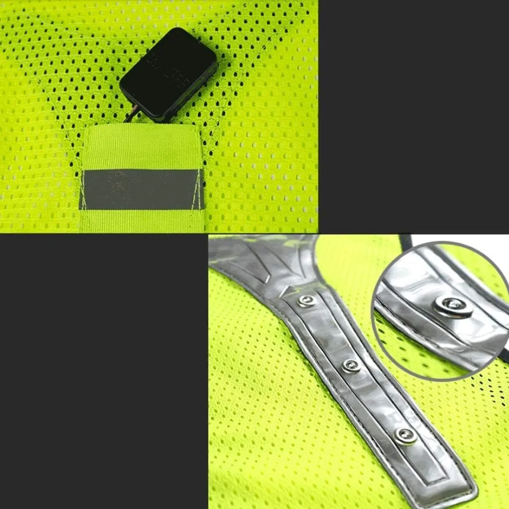 Hi Vis Vests, Reflective Traffic Safety Vest Night Walking Most Suitable Out Safety Vest Reflective Safety Vest