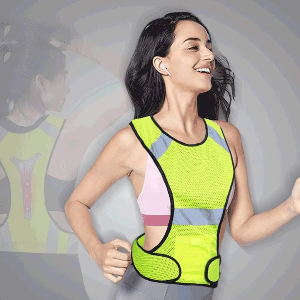 Hi Vis Vests, Reflective Traffic Safety Vest Night Walking Most Suitable Out Safety Vest Reflective Safety Vest