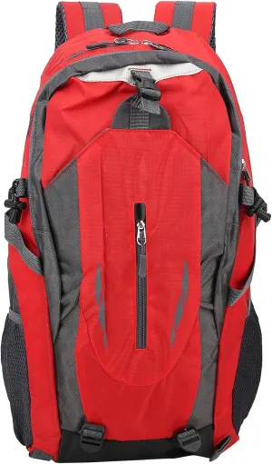 Hiking Backpack,Camping Backpack 40L Hiking Daypack for Outdoor Sports Climbing Camping Hiking (Red)