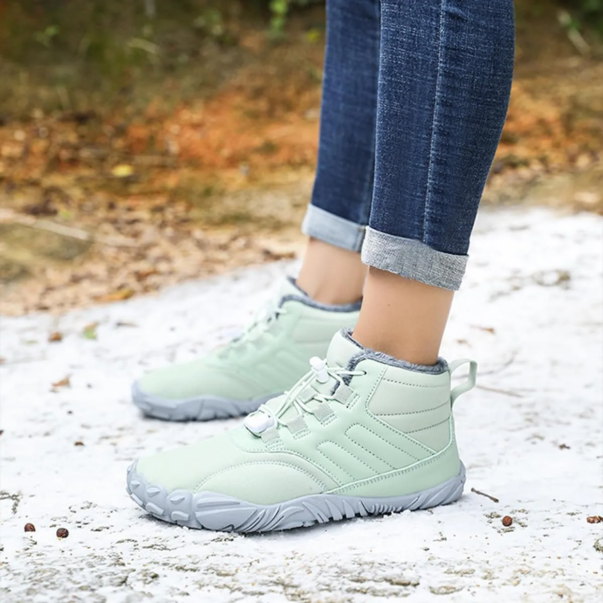 Hiking Shoes Mens Waterproof Mountain Trekking Shoes Women Walking Shoes Outdoor Winter Boots Snow Boots