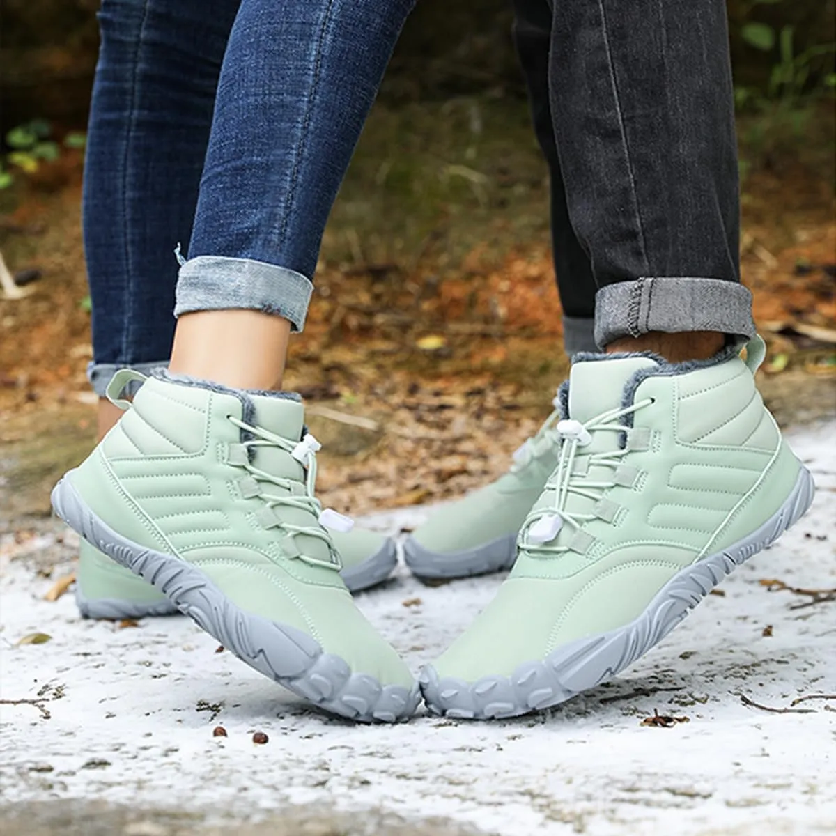 Hiking Shoes Mens Waterproof Mountain Trekking Shoes Women Walking Shoes Outdoor Winter Boots Snow Boots